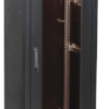LN05-18U66-G (черный)        :Шкаф сетевой 19", стеклянная передняя дверь