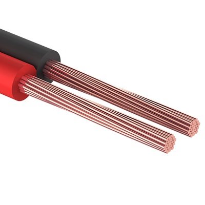 ШВПМ 2х0,25 мм², красно-черный (01-6101-3)        :Шнур соединительный для видео/аудиосистем