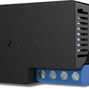 Ajax WallSwitch (black)        :Блок релейный радиоканальный