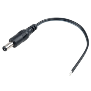 Разъем питания DCx2.1 (штекер), с кабелем (FW-12/24)        :Разъем питания с кабелем вилка