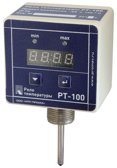Датчик-реле температуры РТ015 (РТ-100), НПП ПРОМА